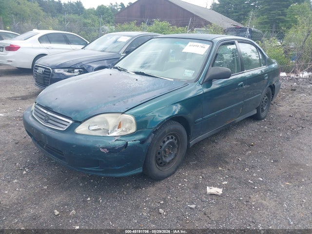 2000 Honda Civic Value Package მანქანა იყიდება აუქციონზე, vin: 2HGEJ6617YH527337, აუქციონის ნომერი: 45191706