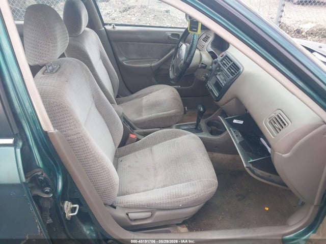 2000 Honda Civic Value Package მანქანა იყიდება აუქციონზე, vin: 2HGEJ6617YH527337, აუქციონის ნომერი: 45191706
