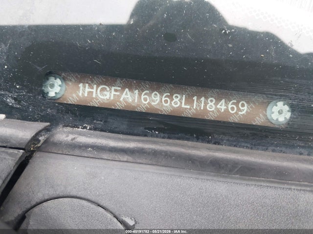 Продажа на аукционе авто 2008 Honda Civic Ex-l, vin: 1HGFA16968L118469, номер лота: 45191782