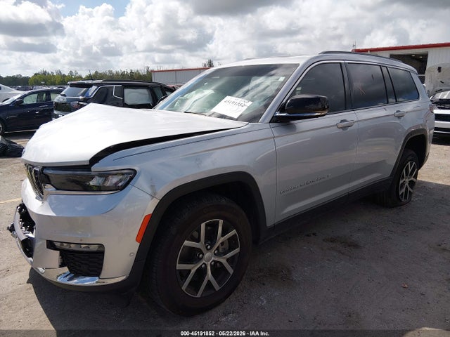 2025 Jeep Grand Cherokee L Limited 4x2 მანქანა იყიდება აუქციონზე, vin: 1C4RJJBG1S8659195, აუქციონის ნომერი: 45191852