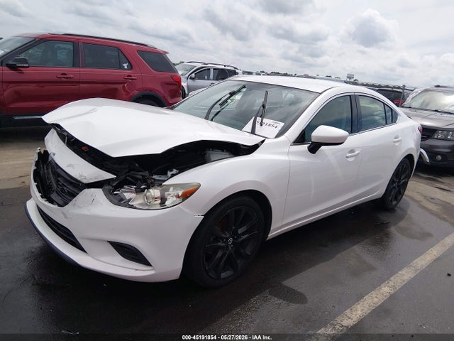 2016 Mazda Mazda6 I Touring მანქანა იყიდება აუქციონზე, vin: JM1GJ1V59G1480775, აუქციონის ნომერი: 45191854