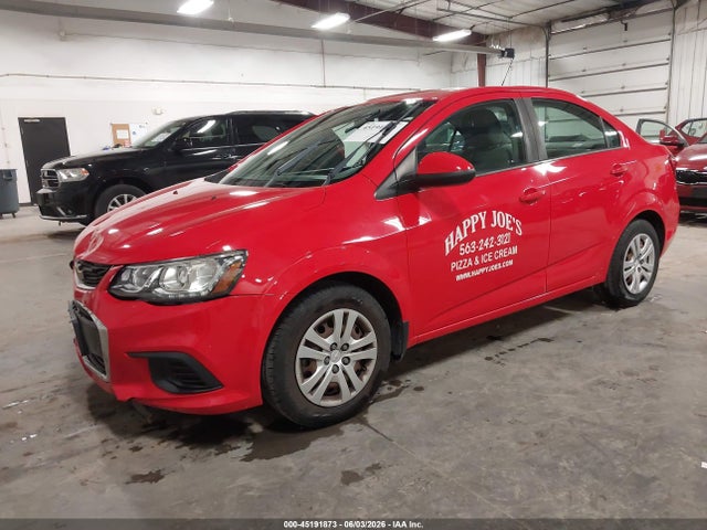45191873 :رقم المزاد ، 1G1JB5SH3J4124068 vin ، 2018 Chevrolet Sonic Ls Auto مزاد بيع