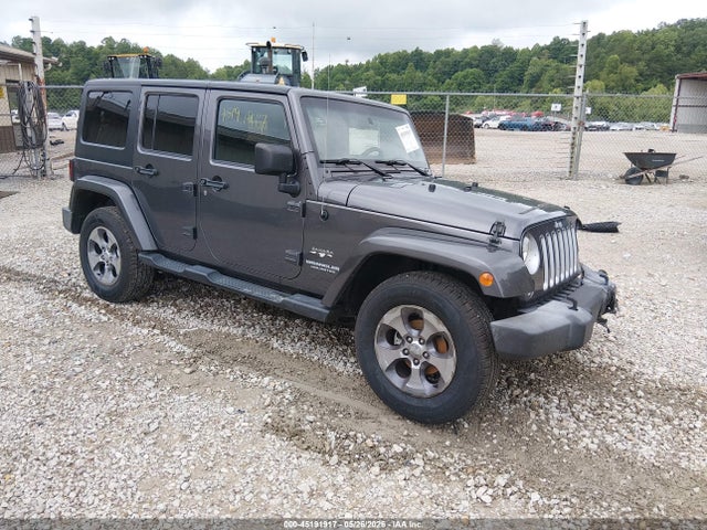 2016 Jeep Wrangler Unlimited Sahara მანქანა იყიდება აუქციონზე, vin: 1C4BJWEG7GL207962, აუქციონის ნომერი: 45191917