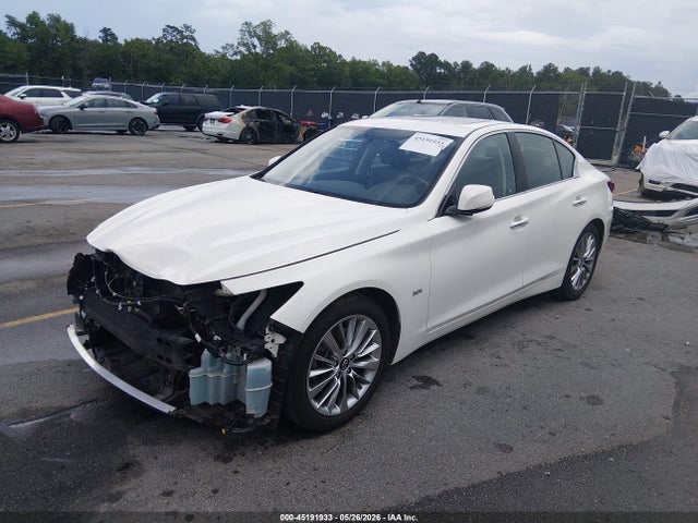 45191933 :رقم المزاد ، JN1EV7AP2LM207100 vin ، 2020 Infiniti Q50 Luxe مزاد بيع