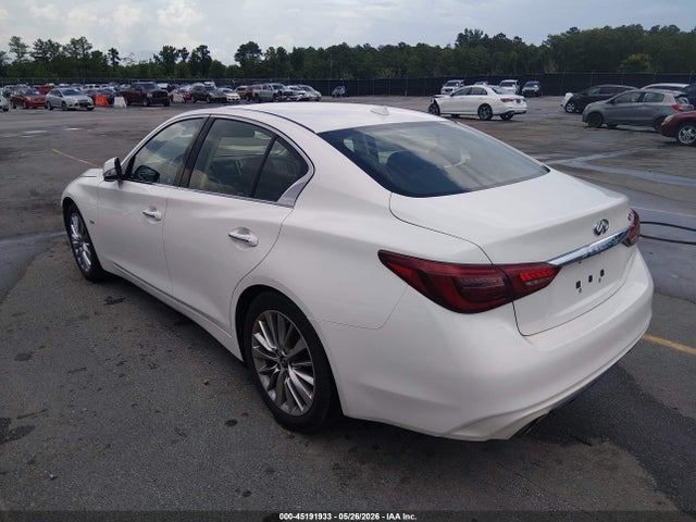 45191933 :رقم المزاد ، JN1EV7AP2LM207100 vin ، 2020 Infiniti Q50 Luxe مزاد بيع