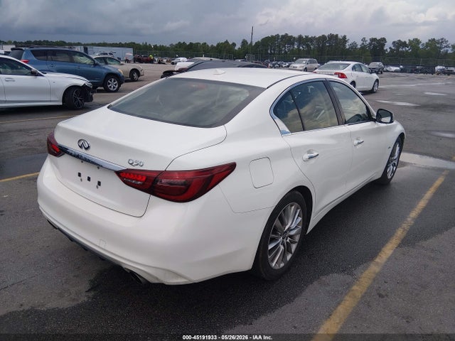 45191933 :رقم المزاد ، JN1EV7AP2LM207100 vin ، 2020 Infiniti Q50 Luxe مزاد بيع