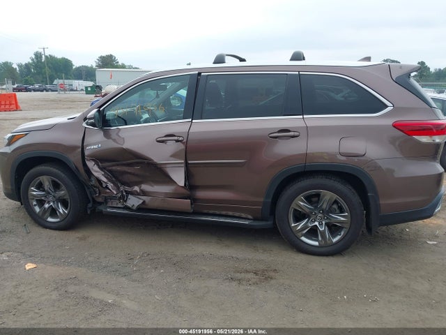 5TDDGRFH8HS021332 Toyota Highlander Hybrid Limited Platinum