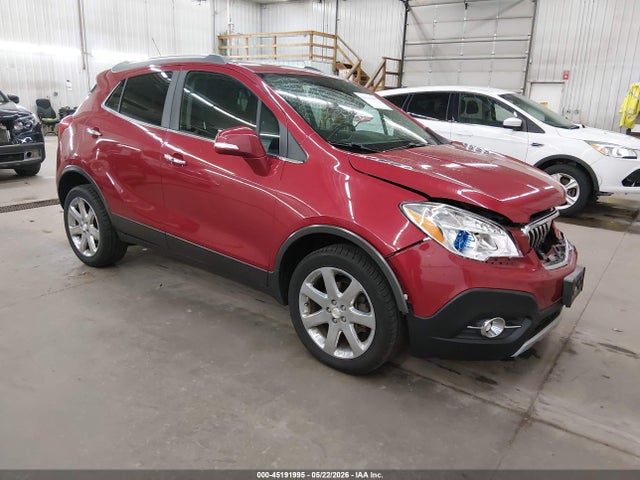 45191995 :رقم المزاد ، KL4CJGSB3GB589104 vin ، 2016 Buick Encore Leather مزاد بيع