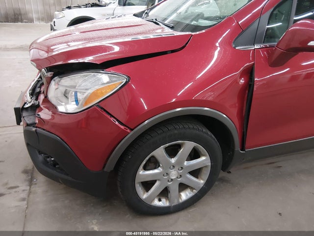 Продаж на аукціоні авто 2016 Buick Encore Leather, vin: KL4CJGSB3GB589104, номер лоту: 45191995