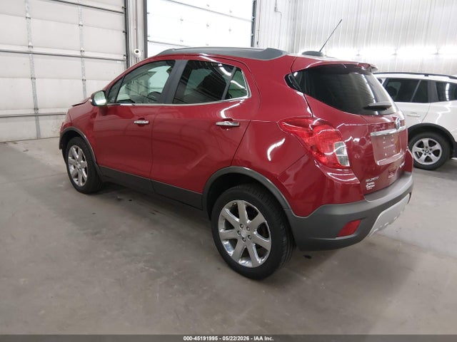 45191995 :رقم المزاد ، KL4CJGSB3GB589104 vin ، 2016 Buick Encore Leather مزاد بيع