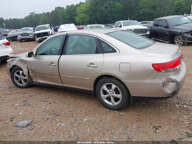 45192050 :رقم المزاد ، KMHFC46D27A200879 vin ، 2007 Hyundai Azera Gls مزاد بيع