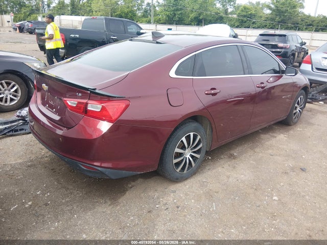 2016 Chevrolet Malibu Ls მანქანა იყიდება აუქციონზე, vin: 1G1ZB5ST0GF202939, აუქციონის ნომერი: 45192054