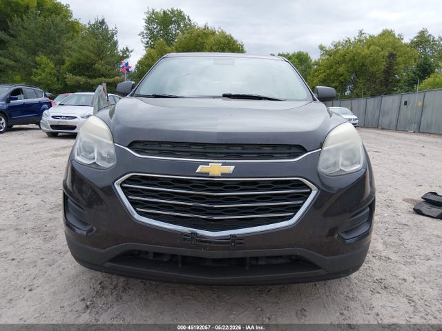 2016 Chevrolet Equinox Ls მანქანა იყიდება აუქციონზე, vin: 2GNFLEEK7G6253009, აუქციონის ნომერი: 45192057