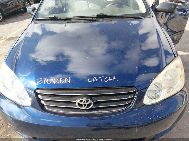 Продаж на аукціоні авто 2003 Toyota Corolla Ce, vin: JTDBR32E330021289, номер лоту: 45192072