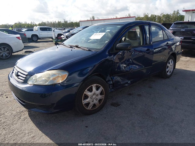Продаж на аукціоні авто 2003 Toyota Corolla Ce, vin: JTDBR32E330021289, номер лоту: 45192072