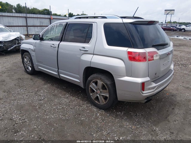 Aukcja sprzedaży 2016 Gmc Terrain Denali, vin: 2GKALREK0G6217791, numer aukcji: 45192113