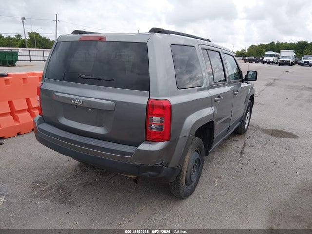 2012 Jeep Patriot Sport მანქანა იყიდება აუქციონზე, vin: 1C4NJPBA5CD635004, აუქციონის ნომერი: 45192136