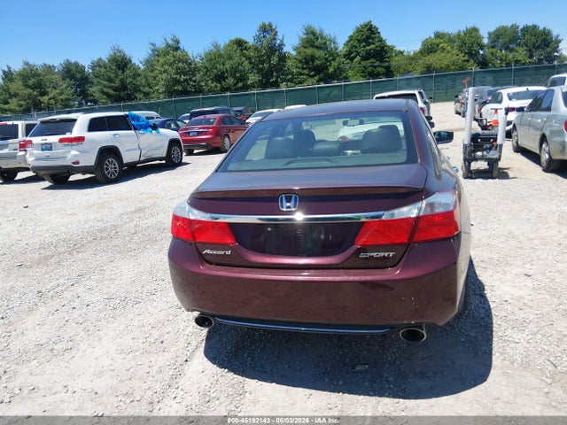 45192143 :رقم المزاد ، 1HGCR2F52FA017792 vin ، 2015 Honda Accord Sport مزاد بيع