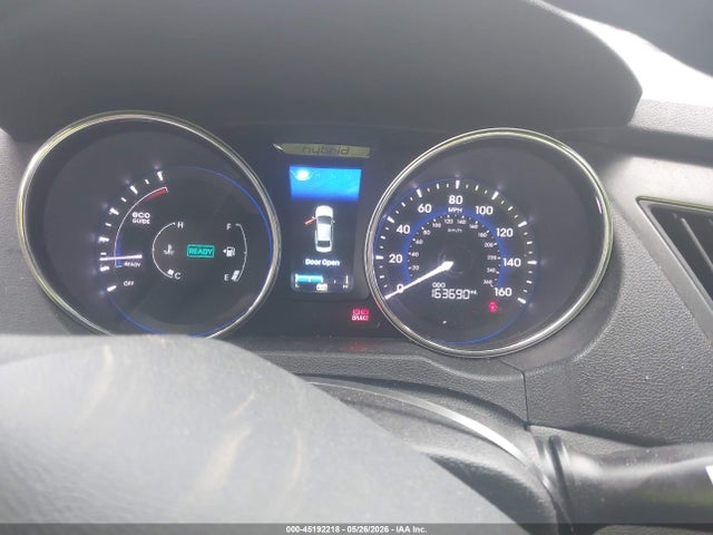 2015 Hyundai Sonata Hybrid მანქანა იყიდება აუქციონზე, vin: KMHEC4A4XFA130775, აუქციონის ნომერი: 45192218