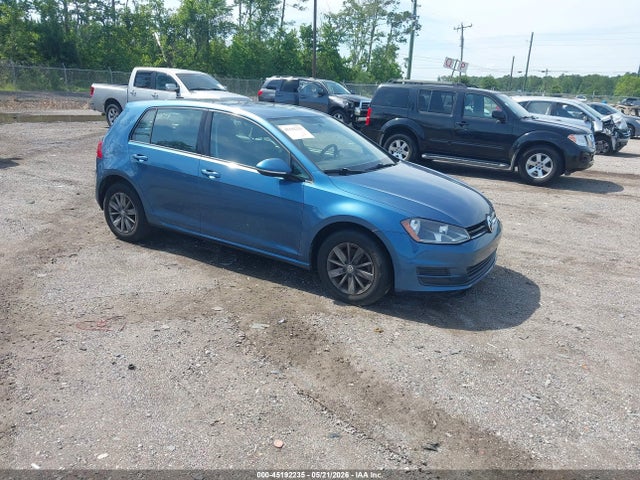 Aukcja sprzedaży 2015 Volkswagen Golf Tsi S 4-door, vin: 3VW217AU0FM030375, numer aukcji: 45192235