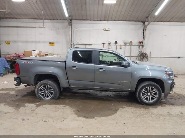 45192325 :رقم المزاد ، 1GCGTBEN9M1275193 vin ، 2021 Chevrolet Colorado 4wd  Short Box Wt مزاد بيع