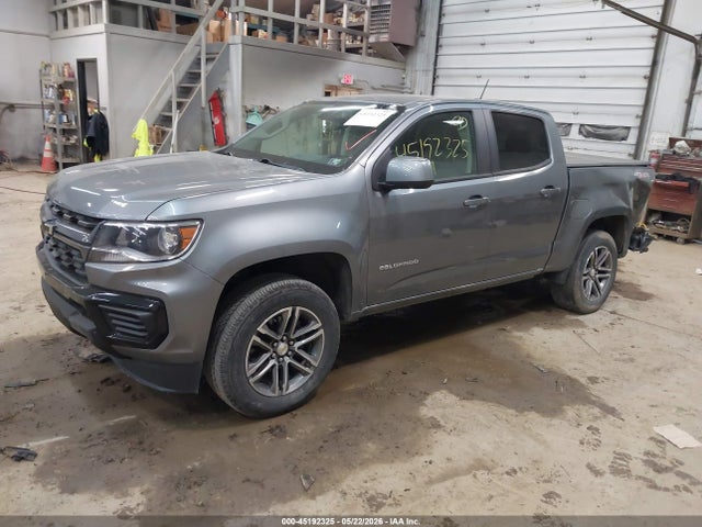 45192325 :رقم المزاد ، 1GCGTBEN9M1275193 vin ، 2021 Chevrolet Colorado 4wd  Short Box Wt مزاد بيع