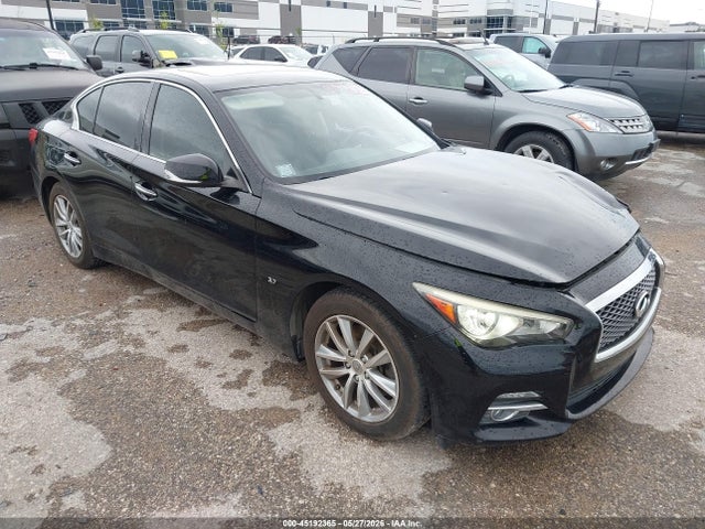 2015 Infiniti Q50 Premium მანქანა იყიდება აუქციონზე, vin: JN1BV7AR4FM399872, აუქციონის ნომერი: 45192365