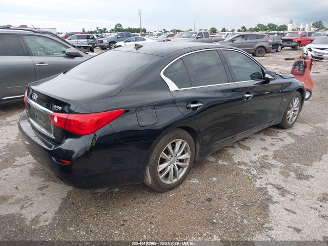 2015 Infiniti Q50 Premium მანქანა იყიდება აუქციონზე, vin: JN1BV7AR4FM399872, აუქციონის ნომერი: 45192365