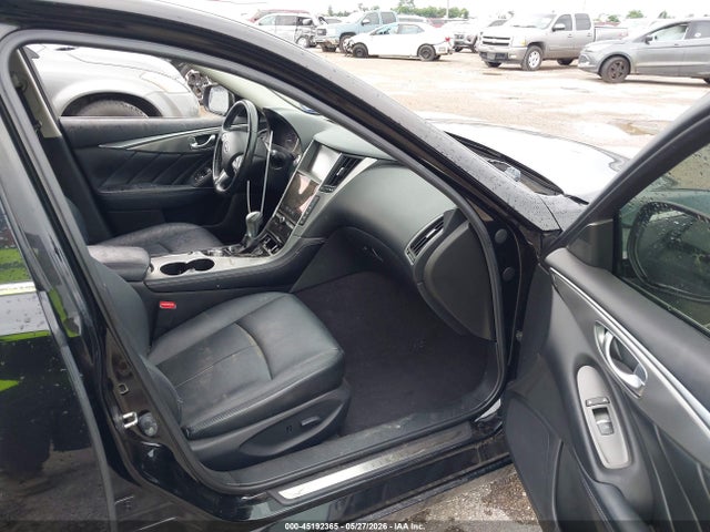 2015 Infiniti Q50 Premium მანქანა იყიდება აუქციონზე, vin: JN1BV7AR4FM399872, აუქციონის ნომერი: 45192365