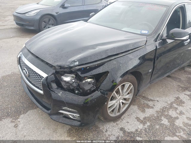 2015 Infiniti Q50 Premium მანქანა იყიდება აუქციონზე, vin: JN1BV7AR4FM399872, აუქციონის ნომერი: 45192365