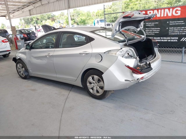 Продажа на аукционе авто 2016 Hyundai Elantra Se, vin: 5NPDH4AE2GH726113, номер лота: 45192413