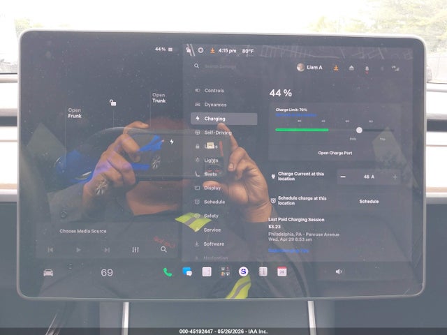 Продажа на аукционе авто 2020 Tesla Model Y Long Range Dual Motor All-wheel Drive, vin: 5YJYGDEE2LF043044, номер лота: 45192447