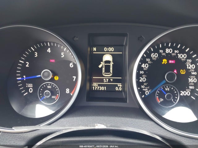 2012 Volkswagen Golf R 4-door მანქანა იყიდება აუქციონზე, vin: WVWPF7AJ5CW285891, აუქციონის ნომერი: 45192477
