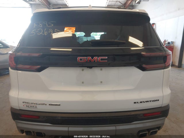 2024 Gmc Acadia Awd Elevation მანქანა იყიდება აუქციონზე, vin: 1GKENNKS5RJ218403, აუქციონის ნომერი: 45192526