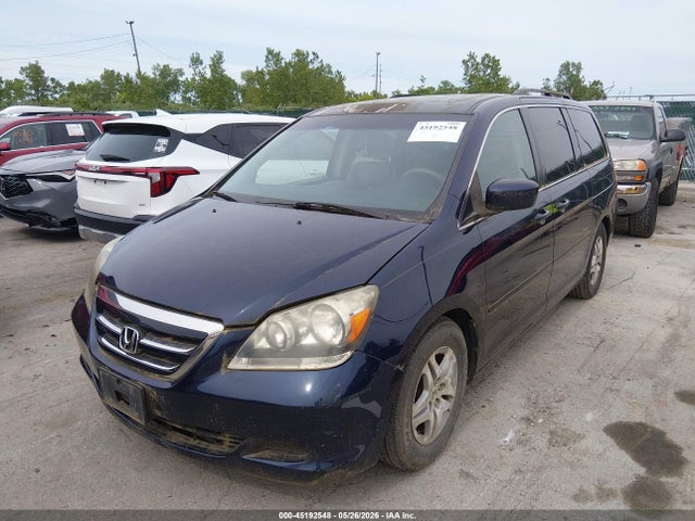 2006 Honda Odyssey Ex-l მანქანა იყიდება აუქციონზე, vin: 5FNRL38646B089123, აუქციონის ნომერი: 45192548