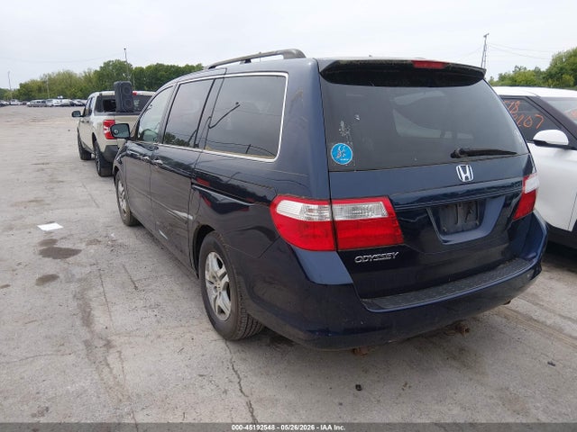 2006 Honda Odyssey Ex-l მანქანა იყიდება აუქციონზე, vin: 5FNRL38646B089123, აუქციონის ნომერი: 45192548