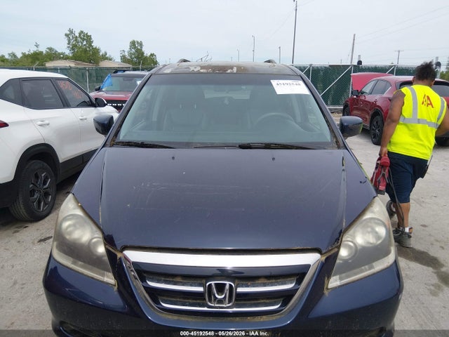 2006 Honda Odyssey Ex-l მანქანა იყიდება აუქციონზე, vin: 5FNRL38646B089123, აუქციონის ნომერი: 45192548