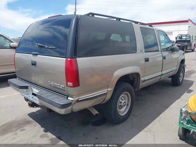 Aukcja sprzedaży 1999 Chevrolet Suburban 2500, vin: 1GNGK26J8XJ553897, numer aukcji: 45192573