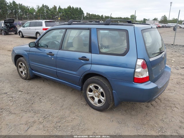 45192588 :رقم المزاد ، JF1SG63617H739709 vin ، 2007 Subaru Forester 2.5x مزاد بيع