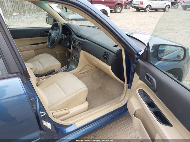 45192588 :رقم المزاد ، JF1SG63617H739709 vin ، 2007 Subaru Forester 2.5x مزاد بيع