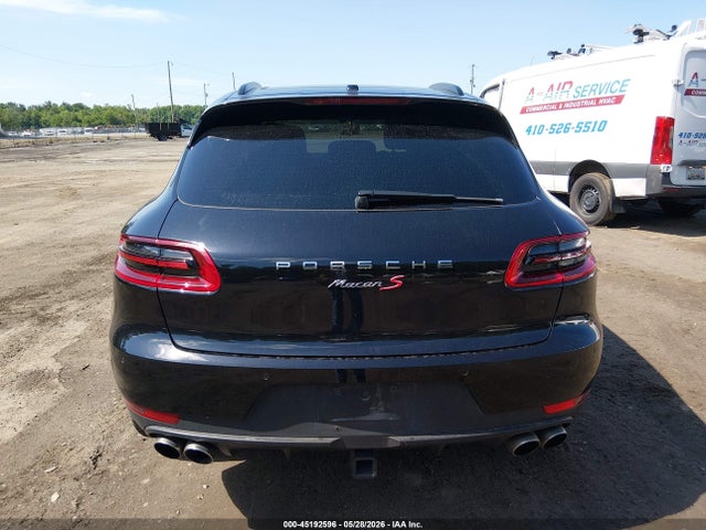 45192596 :رقم المزاد ، WP1AB2A56FLB53802 vin ، 2015 Porsche Macan S مزاد بيع