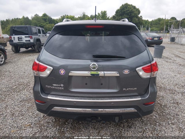45192625 :رقم المزاد ، 5N1AR2MN5FC704399 vin ، 2015 Nissan Pathfinder Platinum مزاد بيع
