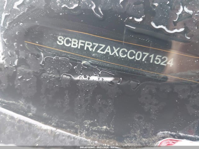 2012 Bentley Continental Gt მანქანა იყიდება აუქციონზე, vin: SCBFR7ZAXCC071524, აუქციონის ნომერი: 45192641