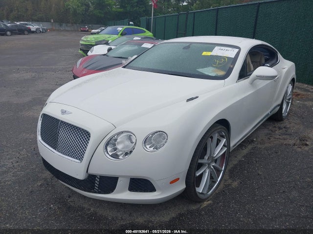 2012 Bentley Continental Gt მანქანა იყიდება აუქციონზე, vin: SCBFR7ZAXCC071524, აუქციონის ნომერი: 45192641