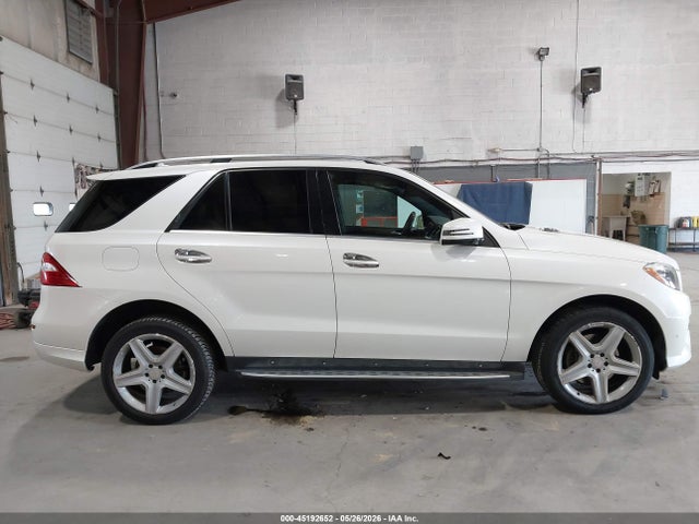 Auction sale of the 2015 Mercedes-benz Ml 400 4matic, vin: 4JGDA5GB3FA567000, lot number: 45192652