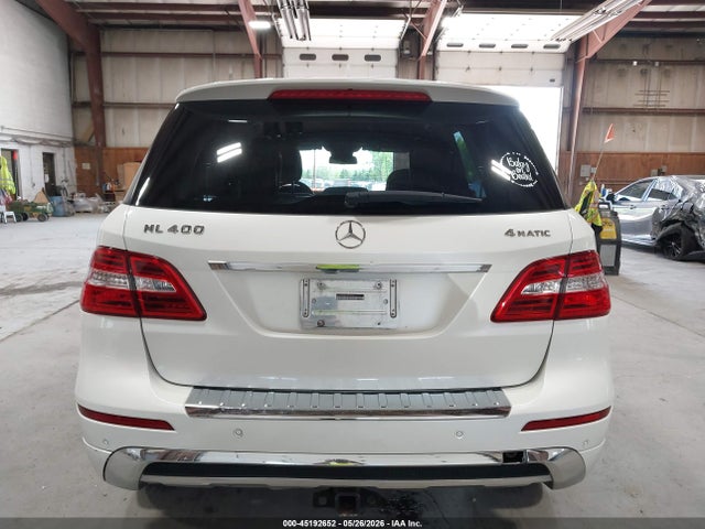 Auction sale of the 2015 Mercedes-benz Ml 400 4matic, vin: 4JGDA5GB3FA567000, lot number: 45192652