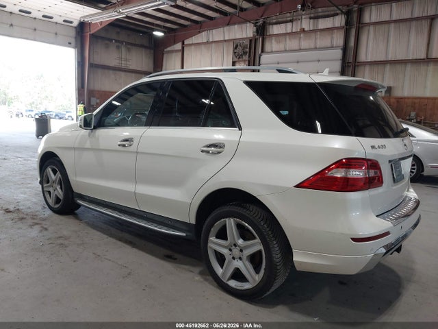 Auction sale of the 2015 Mercedes-benz Ml 400 4matic, vin: 4JGDA5GB3FA567000, lot number: 45192652