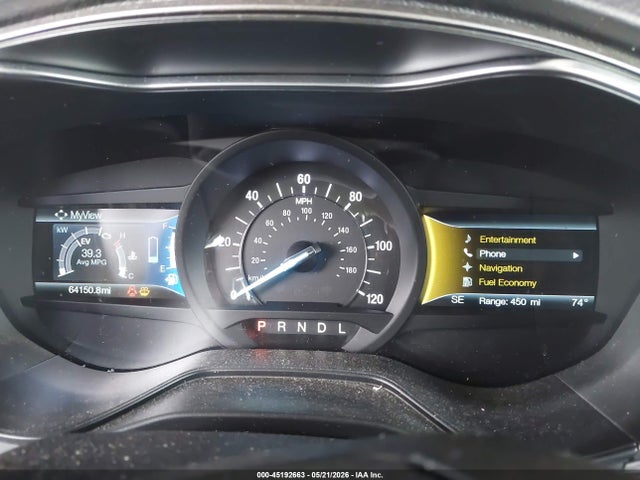 3FA6P0LU2KR115745 Ford Fusion Hybrid Se