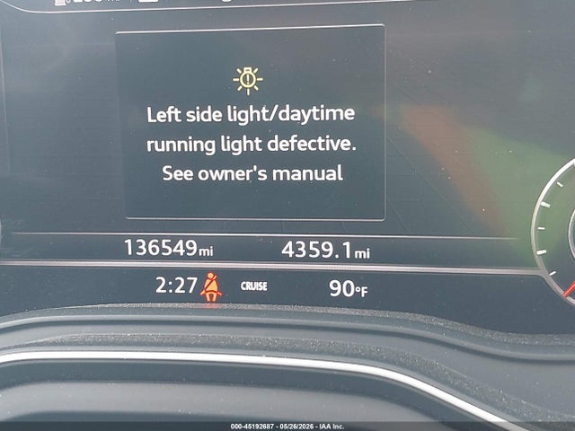 2017 Audi A4 2.0t Season Of Audi Premium მანქანა იყიდება აუქციონზე, vin: WAUDNAF47HN048268, აუქციონის ნომერი: 45192687
