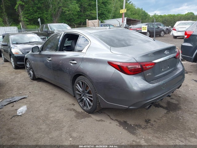 Auction sale of the 2018 Infiniti Q50 3.0t Red Sport 400, vin: JN1FV7AR4JM480378, lot number: 45192741